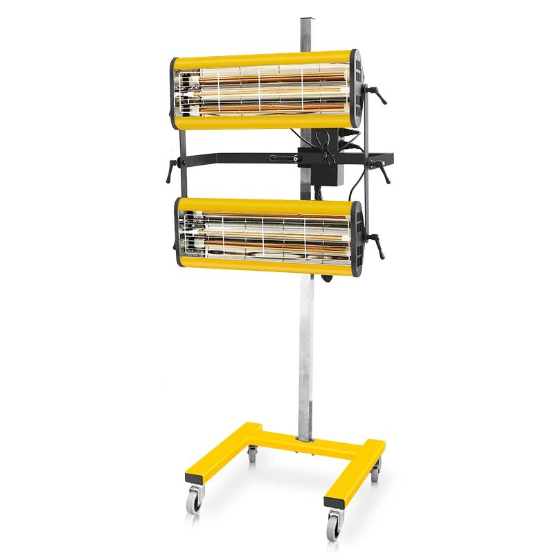Auto Repair Shop Equipment - ​ ชุดอุปกรณ์หลอดอินฟราเรดสำหรับอบสีรถยนต์ คลื่นสั้น อุปกรณ์ทำความร้อนและอบแห้งสำหรับงานซ่อมสีรถยนต์และร้านซ่อมสี ​