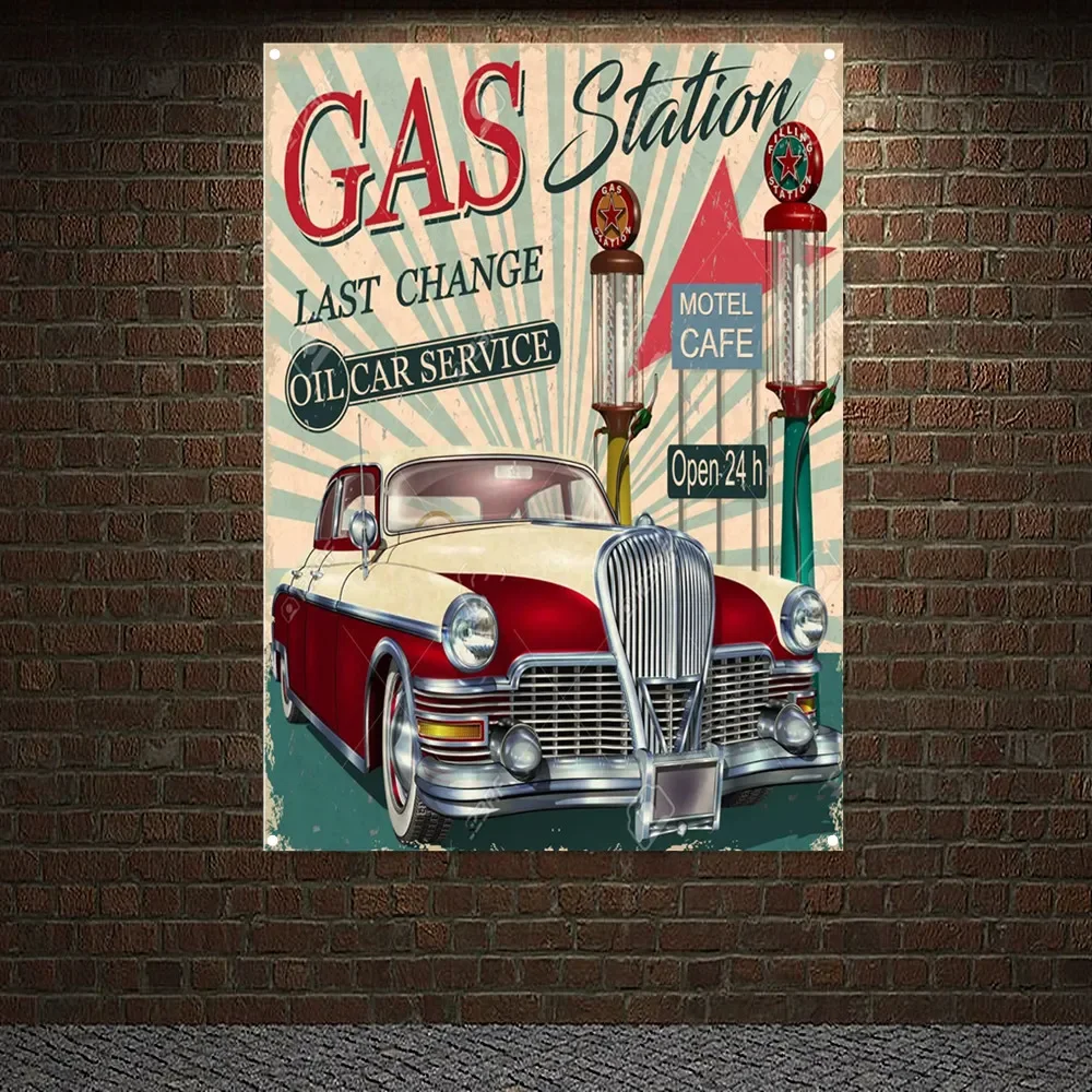 Auto Repair Shop Open - สถานีแก๊สเปิด 24 H VINTAGE CAR SERVICE