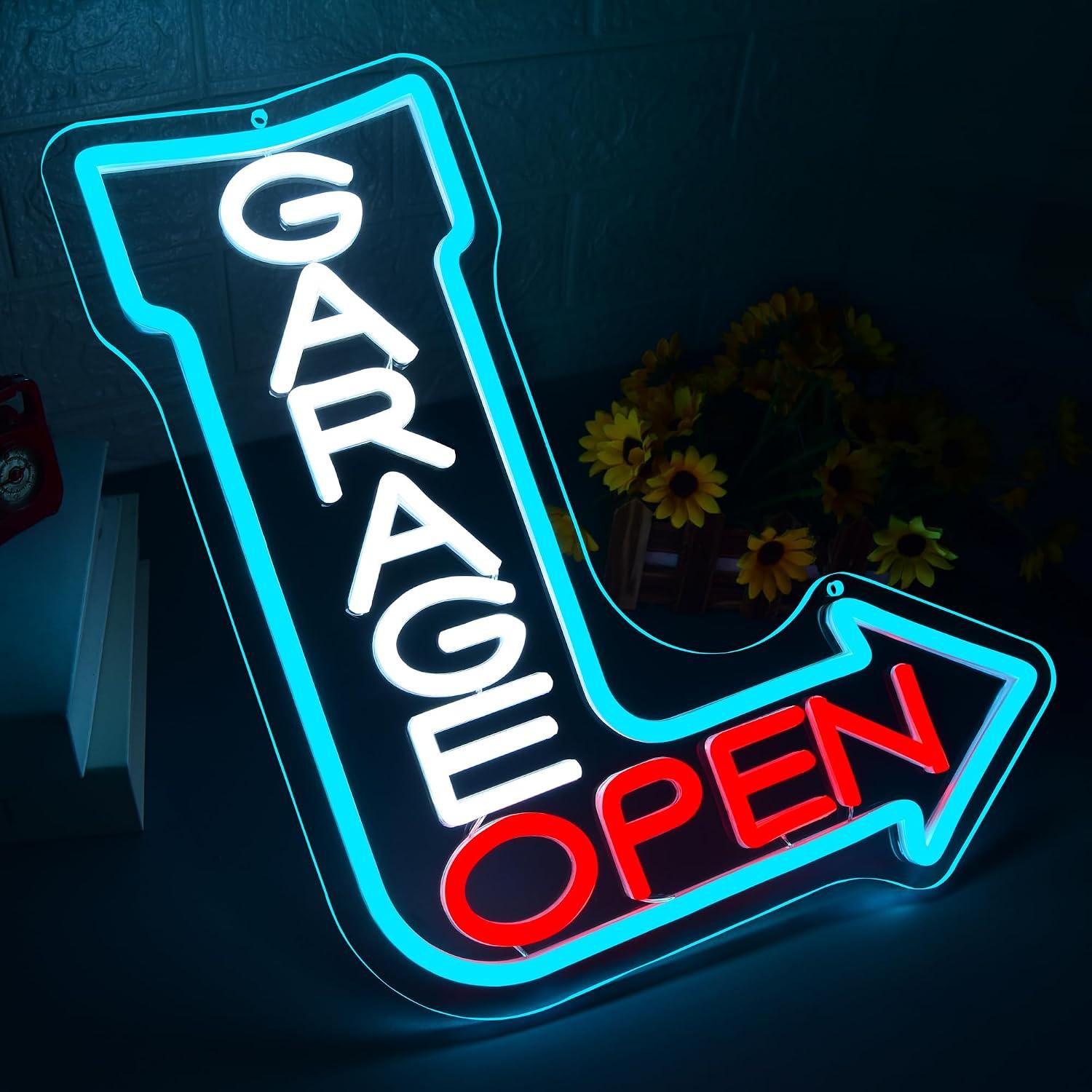 ป้ายไฟนีออนรูปลูกศรเปิดประตูโร - Auto Repair Shop Open บทวิจารณ์และราคา
